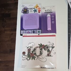Husking Board with Quilling Tool and Joy Paper Quilling Kit New